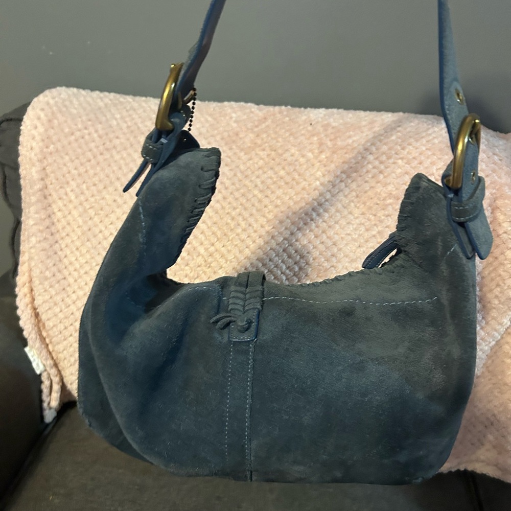 Coach 4277 blue hobo bag - Picture 4 of 9